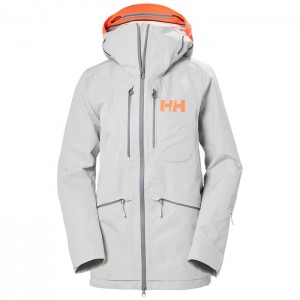 Női Helly Hansen W Elevation Infinity Jkt Síkabátok Szürke | TGV-237164