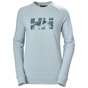 Női Helly Hansen W F2f Organic Pamut Pulóverek Szürke | ZWP-402391