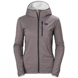 Női Helly Hansen W Lifaloft Air Csuklyás Középrétegek Szürke | HSB-763129