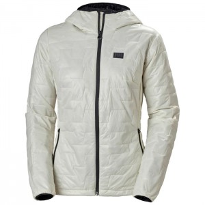 Női Helly Hansen W Lifaloft Csuklyás Kültéri Dzsekik Fehér | UHX-057124