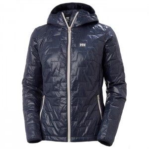 Női Helly Hansen W Lifaloft Insulated Csuklyás Középrétegek Sötétkék | DQS-279153