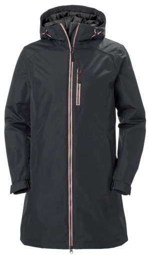 Női Helly Hansen W Long Belfast Téli Esőkabátok Szürke | LNC-462715