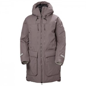 Női Helly Hansen W Maud Parka Dzsekik Szürke | DTW-253608