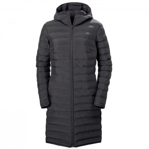 Női Helly Hansen W Mono Anyagok Parka Dzsekik Fekete | SPW-327641