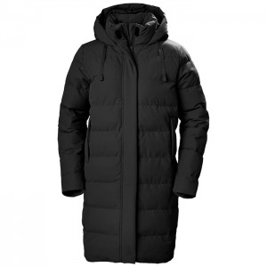 Női Helly Hansen W Mono Anyagok Puffy Parka Dzsekik Fekete | UHY-857061