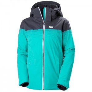 Női Helly Hansen W Motionista Lifaloft Insulated Síkabátok Türkiz | LHI-752091