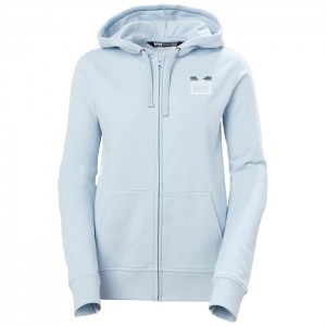 Női Helly Hansen W Nord Grafika Fzhooded Pulóverek Szürke | EDA-097861