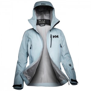 Női Helly Hansen W Odin 9 Worlds 2.0 Kültéri Dzsekik Szürke Kék | IOR-710239