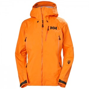 Női Helly Hansen W Odin 9 Worlds 2.0 Kültéri Dzsekik Narancssárga | XZF-916504