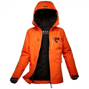 Női Helly Hansen W Odin Infinity Insulated Jkt Kültéri Dzsekik Narancssárga | JXM-823760