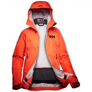 Női Helly Hansen W Odin Mountain Infinity 3l Shell Dzsekik Narancssárga Szürke | EDU-762589