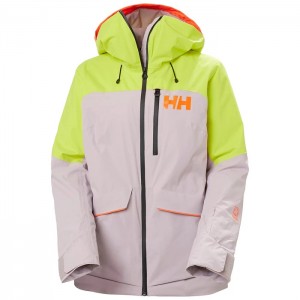 Női Helly Hansen W Powchaser Lifaloft Insulated Síkabátok Szürke | MKL-047235