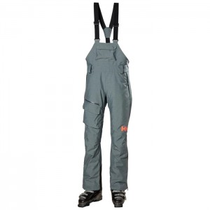 Női Helly Hansen W Powderqueen Bib Sínadrág Szürke | PQO-748109