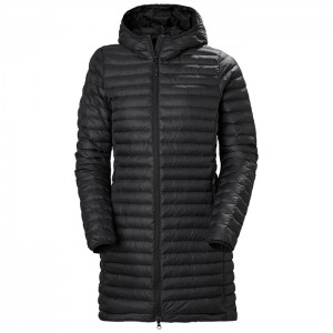 Női Helly Hansen W Sirdal Long Túradzsekik Fekete | GOA-485319