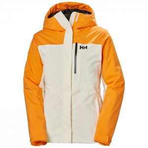 Női Helly Hansen W Snowplay Síkabátok Fehér | XFA-859430