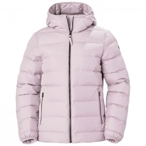 Női Helly Hansen W Svalbard Téli Kabátok Szürke Lila | QVI-836952