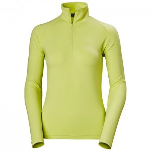 Női Helly Hansen W Verglas 1/2 Zip Up Pulóverek Sárga | NDF-351079