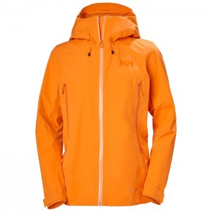 Női Helly Hansen W Verglas Infinity Kültéri Dzsekik Narancssárga | ZVS-571398