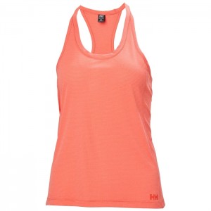 Női Helly Hansen W Verglas Pace Singlet Póló Korall | HIY-386940