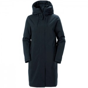 Női Helly Hansen W Victoria Insulated Esőkabátok Sötétkék | EFA-967201