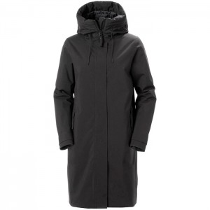 Női Helly Hansen W Victoria Insulated Esőkabátok Fekete | FNP-024518