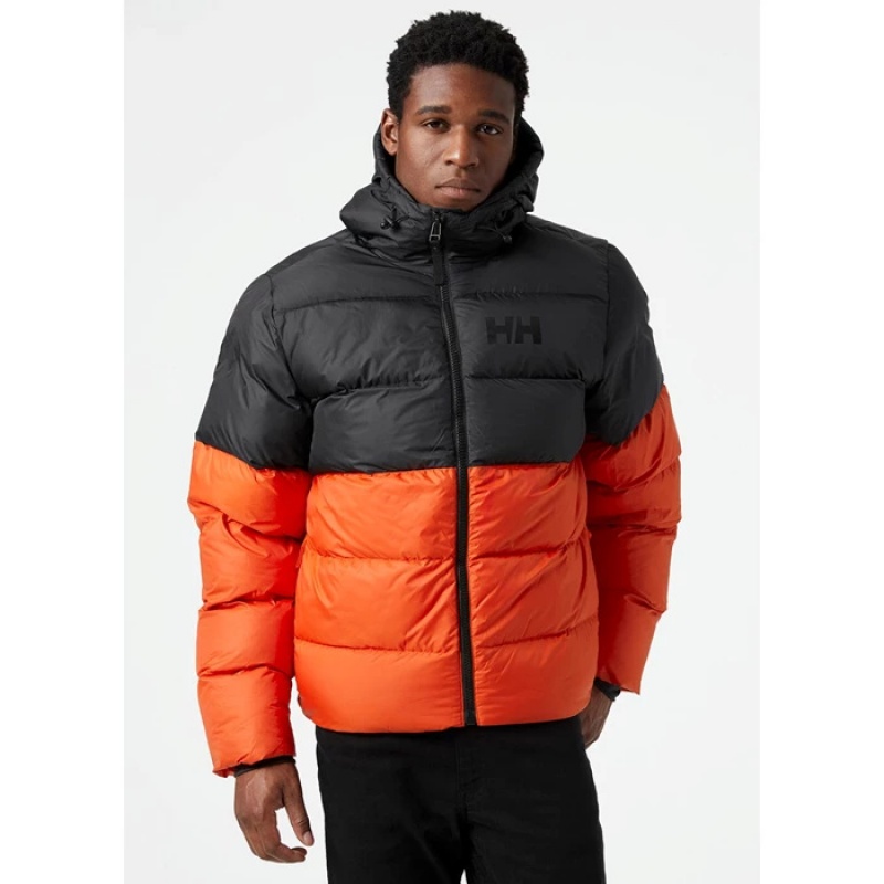 Férfi Helly Hansen Active Puffy Téli Kabátok Szürke Barna | JYU-235847