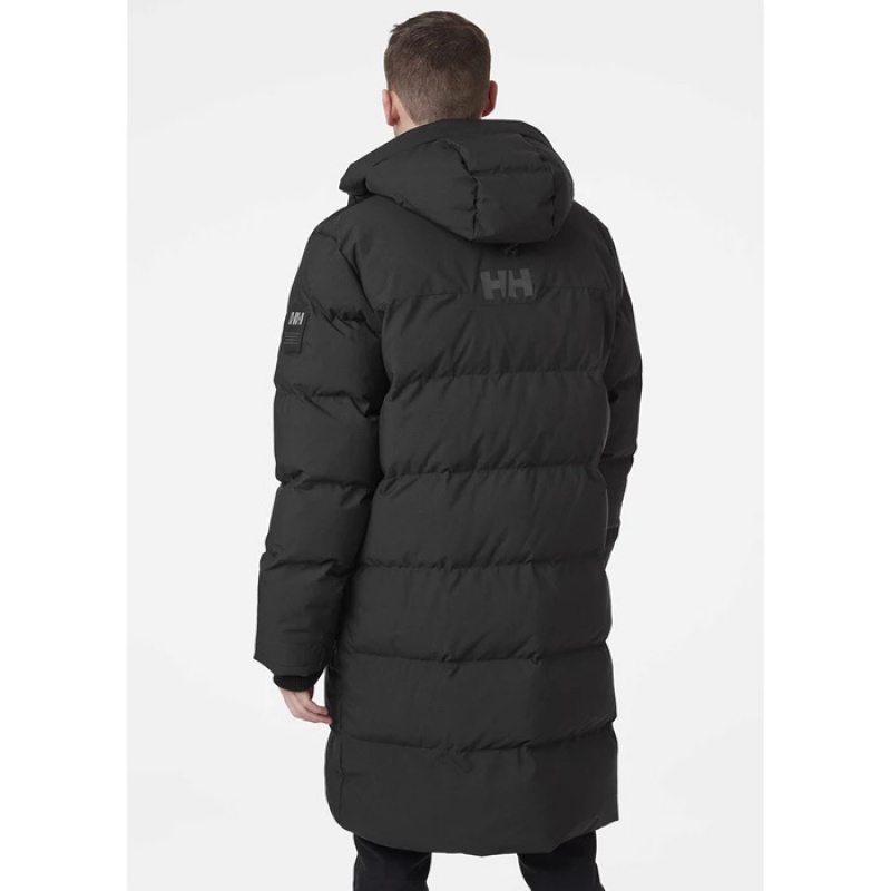 Férfi Helly Hansen Alaska Parka Dzsekik Fekete | OWV-190865