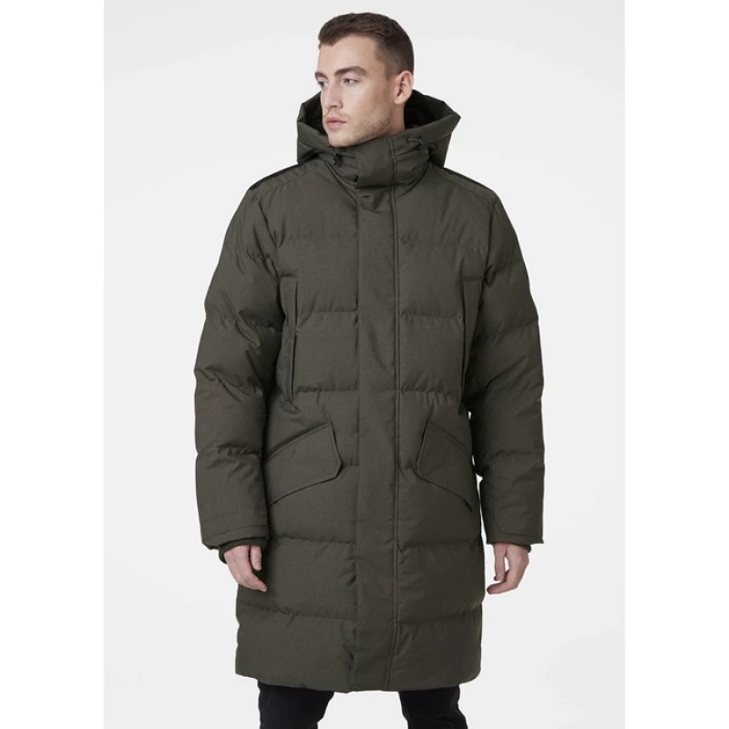 Férfi Helly Hansen Alaska Parka Dzsekik Szürke | DHK-350978