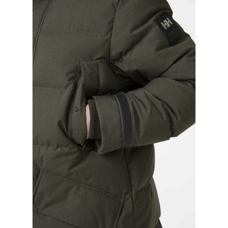 Férfi Helly Hansen Alaska Parka Dzsekik Szürke | DHK-350978