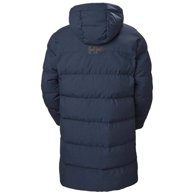 Férfi Helly Hansen Alaska Parka Dzsekik Sötétkék | QFS-401367