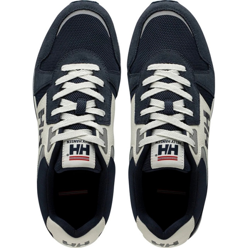 Férfi Helly Hansen Anakin Bőr Alkalmi Cipő Sötétkék | MRK-402875