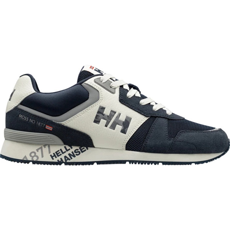 Férfi Helly Hansen Anakin Bőr Alkalmi Cipő Sötétkék | MRK-402875