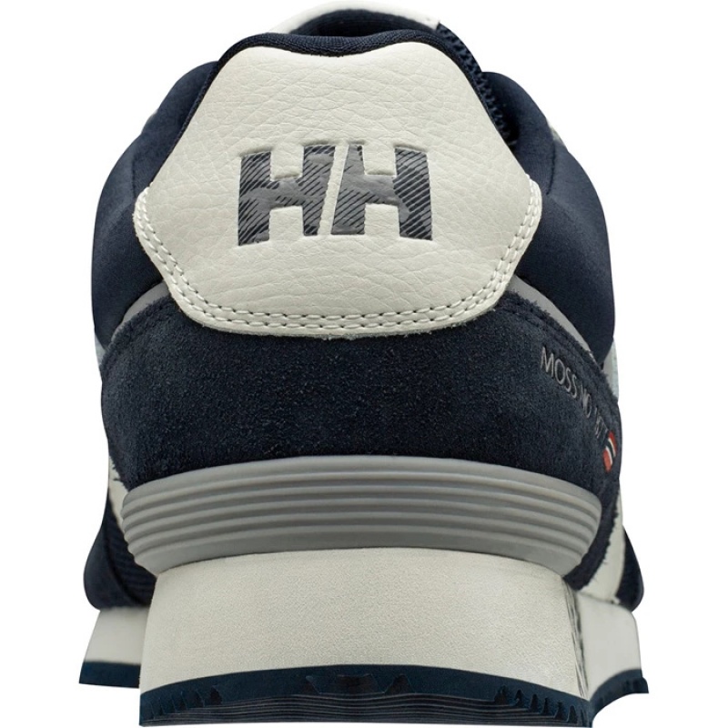 Férfi Helly Hansen Anakin Bőr Alkalmi Cipő Sötétkék | MRK-402875