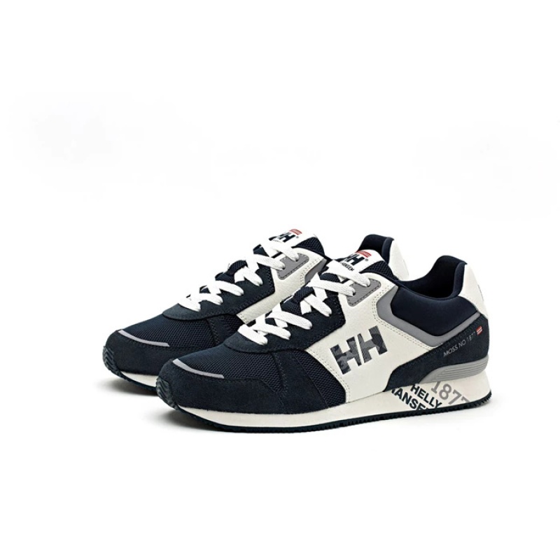 Férfi Helly Hansen Anakin Bőr Alkalmi Cipő Sötétkék | MRK-402875