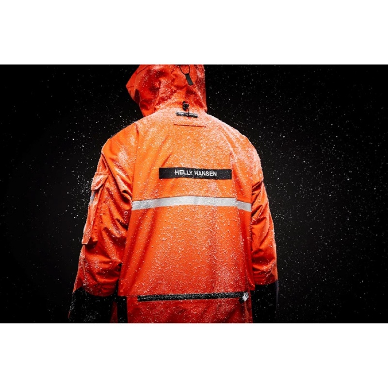 Férfi Helly Hansen Arctic Patrol 3-in-1 Light Parka Dzsekik Piros Narancssárga | FVO-856913