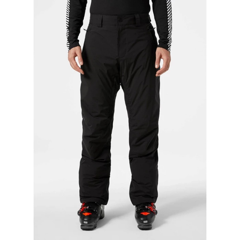 Férfi Helly Hansen Bonanza Mono Anyagok Insulated Sínadrág Fekete | OQM-420619