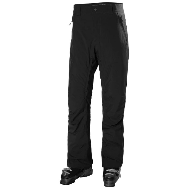 Férfi Helly Hansen Bonanza Mono Anyagok Insulated Sínadrág Fekete | OQM-420619