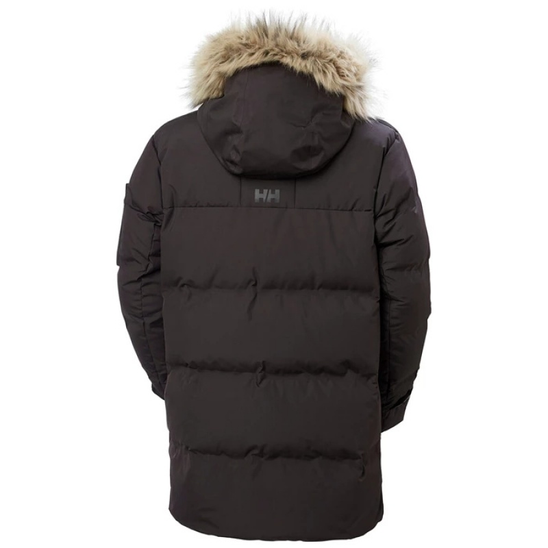 Férfi Helly Hansen Bouvet Téli Kabátok Fekete | BOL-736829