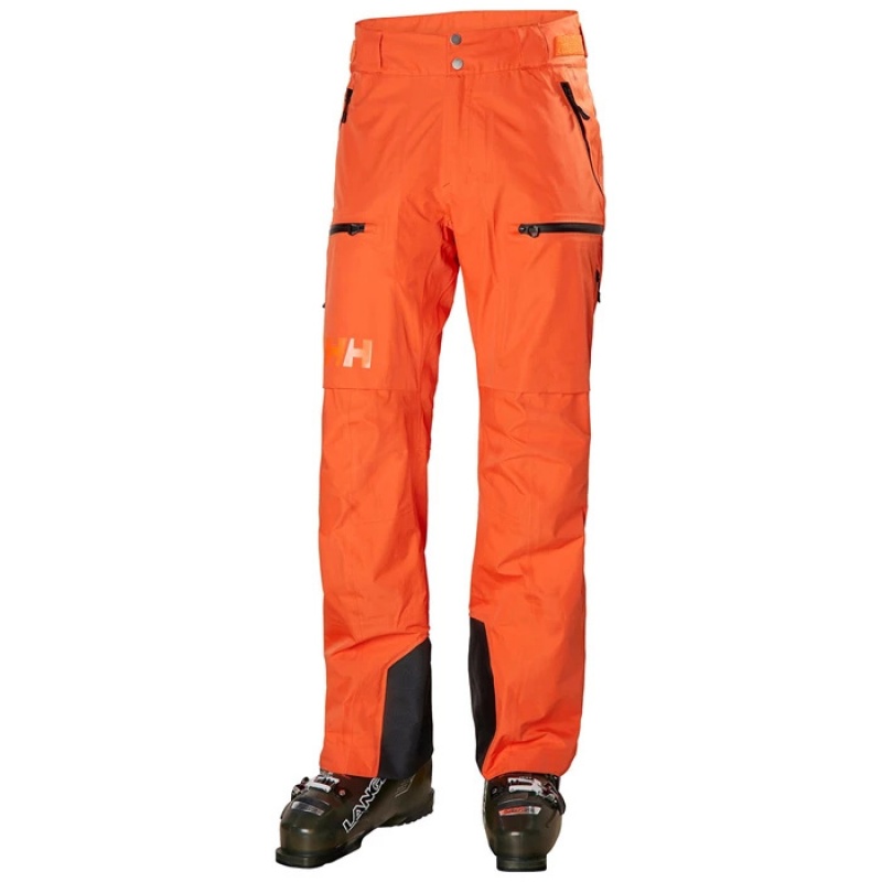 Férfi Helly Hansen Elevation Infinity 2.0 Shell Nadrág Narancssárga Piros | KDH-194652