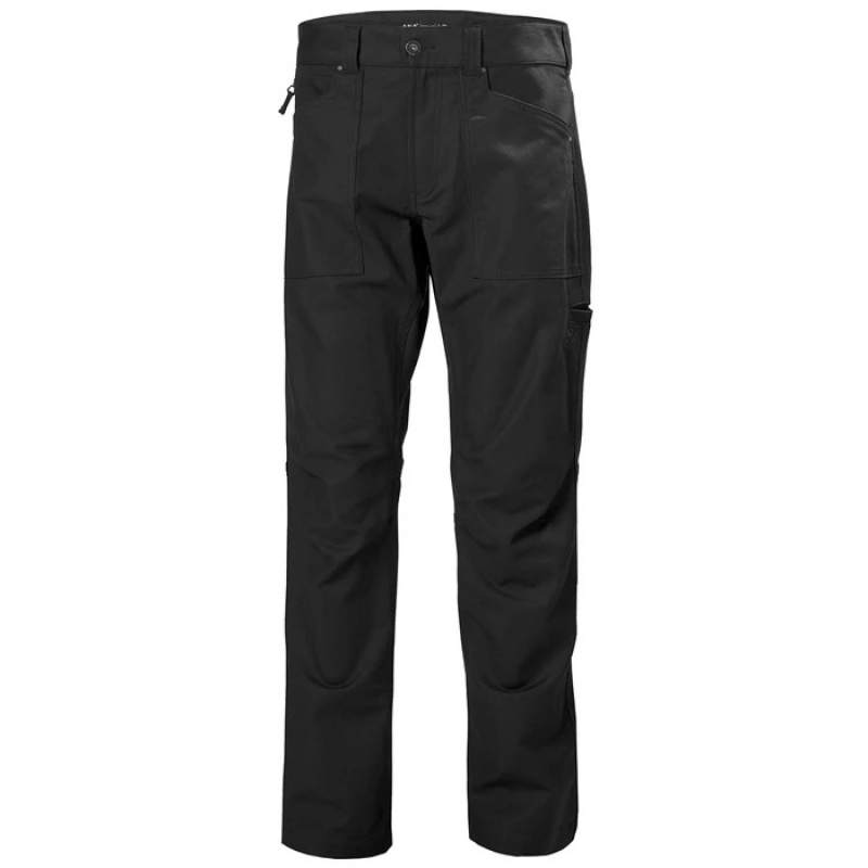 Férfi Helly Hansen Essential Vászon Túranadrág Szürke Fekete | ULN-132806