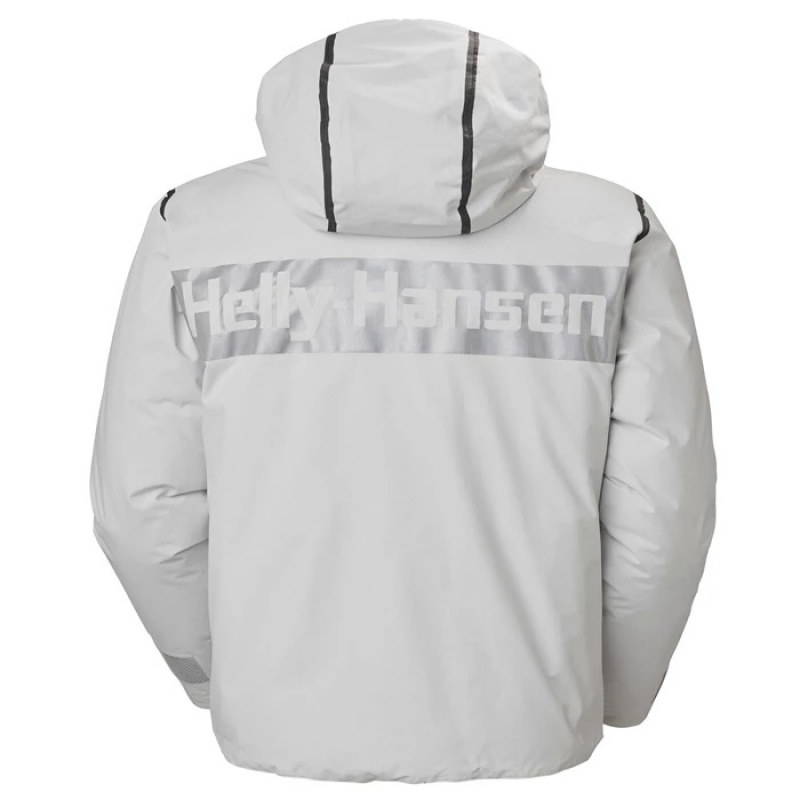 Férfi Helly Hansen Hh Arc Reversible Puffer Téli Kabátok Szürke | XLS-874139