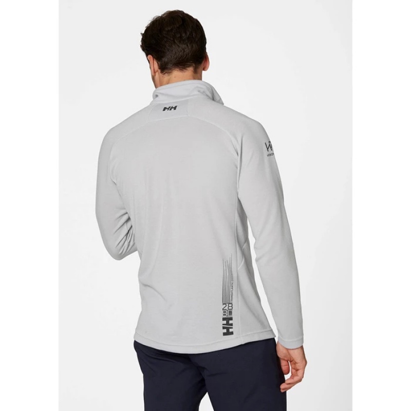 Férfi Helly Hansen Hp 1/2 Zip Up Pullover Pulóverek Szürke | SPH-285619