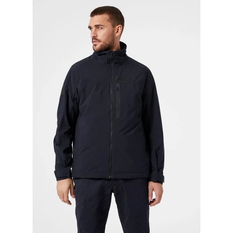 Férfi Helly Hansen Hp Versenyautó Lifaloft Insulated Vitorlás Dzsekik Sötétkék | BMG-098674