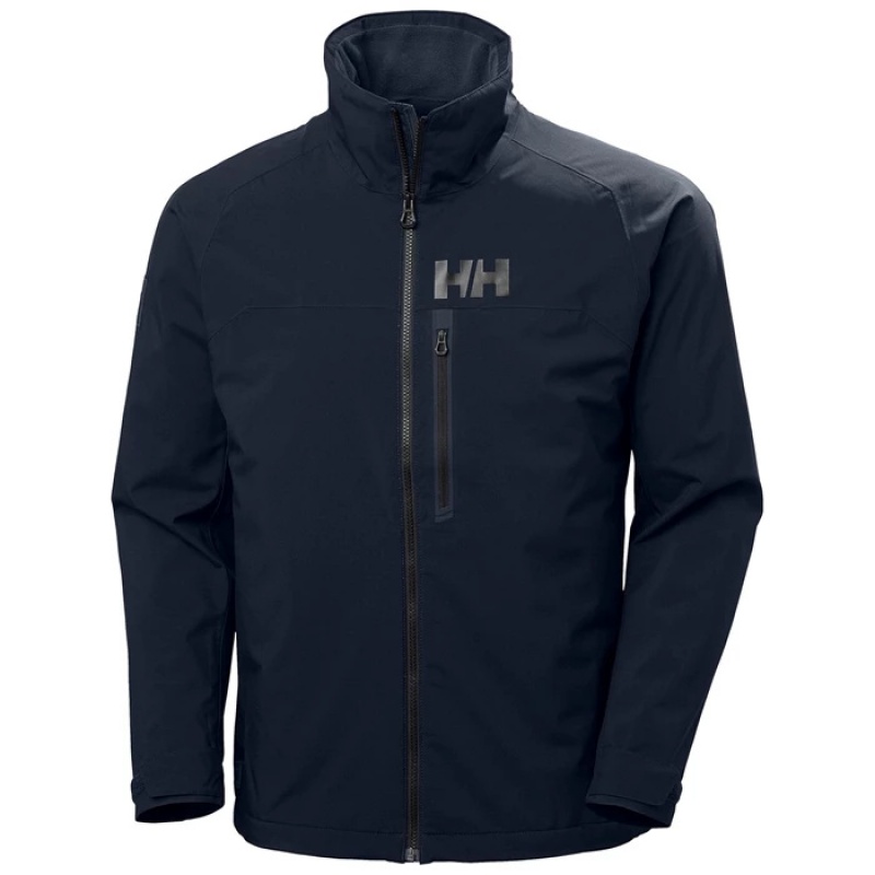 Férfi Helly Hansen Hp Versenyautó Lifaloft Insulated Vitorlás Dzsekik Sötétkék | BMG-098674