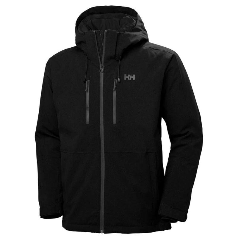 Férfi Helly Hansen Juniper 3.0 Síkabátok Fekete | EQB-516498