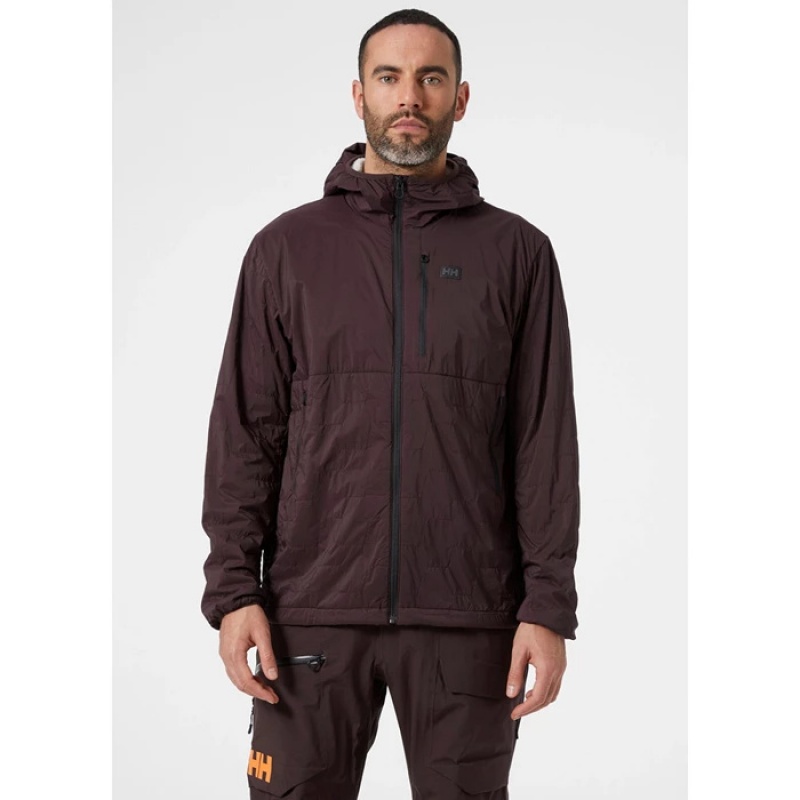 Férfi Helly Hansen Lifaloft Air Szigetelt Kabátok Szürke | QPD-417590