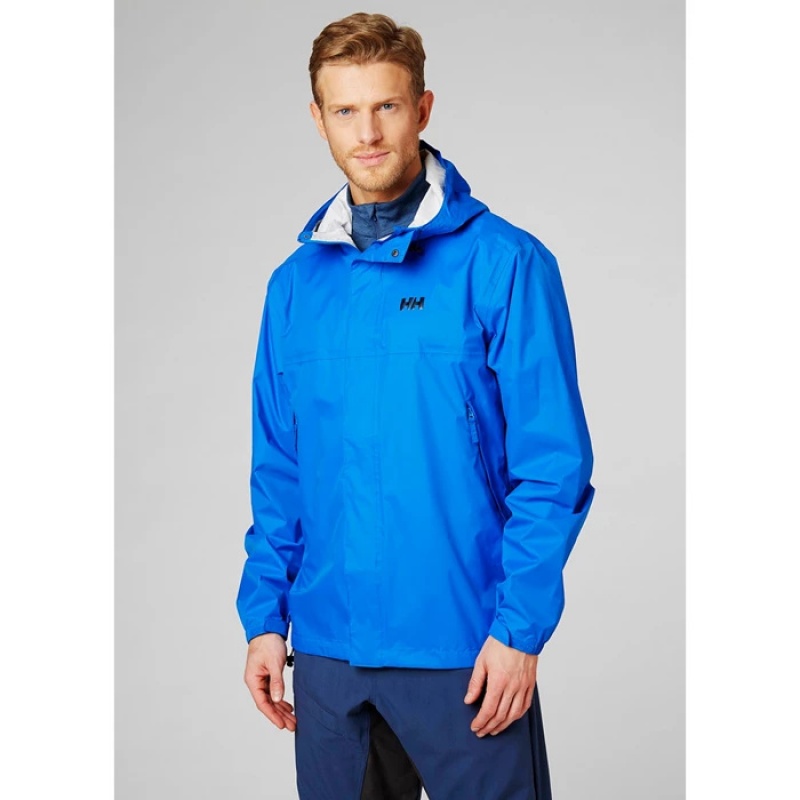 Férfi Helly Hansen Loke Esőkabátok Kék Lila | WOH-271490