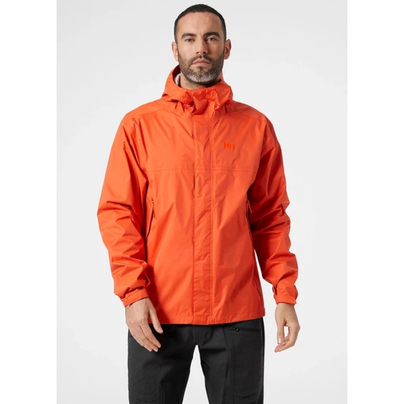 Férfi Helly Hansen Loke Esőkabátok Narancssárga | TUJ-397862