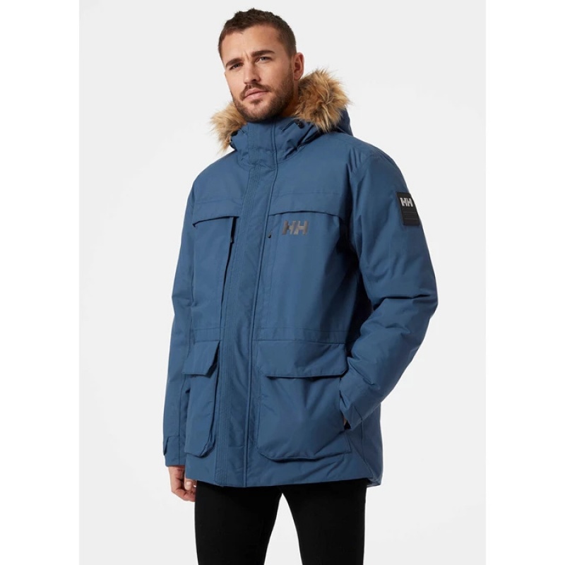 Férfi Helly Hansen Nordsjo Parka Dzsekik Szürke | TXQ-471650