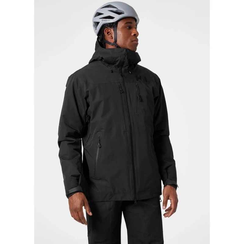 Férfi Helly Hansen Odin Infinity Insulated Túradzsekik Fekete | NAS-498027